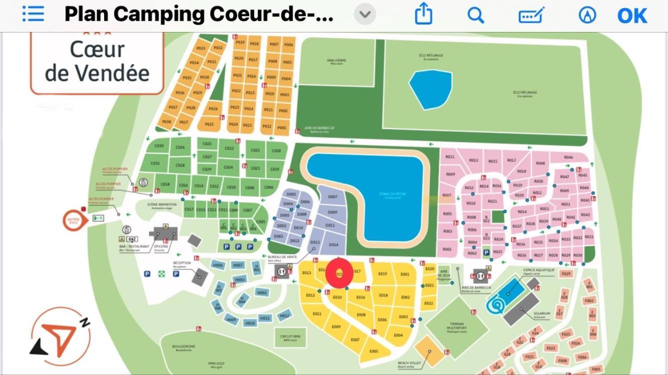 Campingplatz Mobil 4 Personnes Plein Coeur De La Vendee Proche Parc Du Puydufou La Boissiere-de-Montaigu